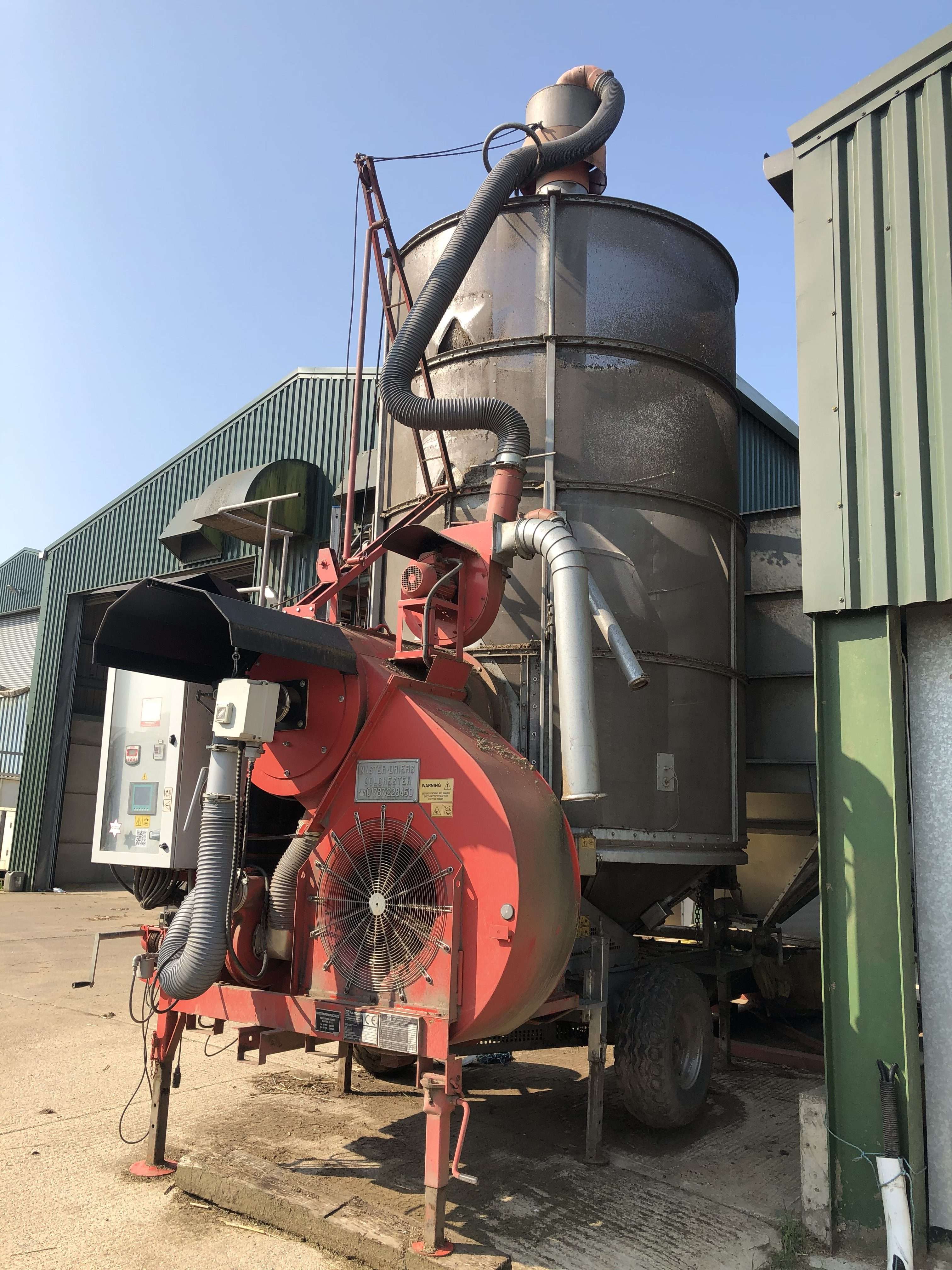 Used Grain Driers & Equipment Master Farm Services